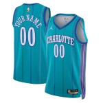 Maillot NBA Charlotte Hornets Personnalisable Jordan 2023-24 Classic Edition Teal Swingman - Homme